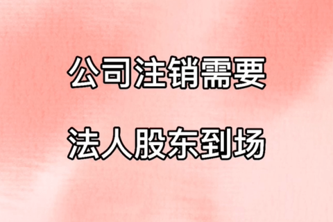 拉薩公司注銷，需要法人、股東到場嗎？